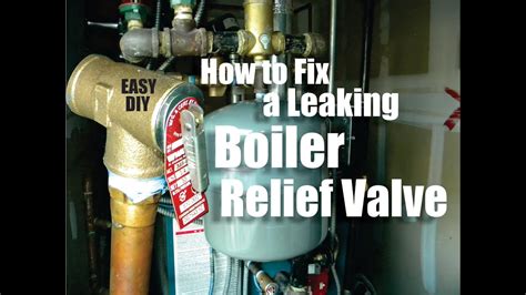 furnace relief valve leaking|How to Repair a Leaking Boiler Relief Valve Easy DIY